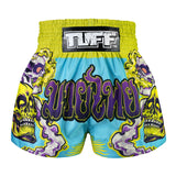 MS682 TUFF Muay Thai Shorts Trippy Skull