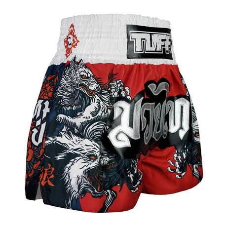 TUFF Muay Thai Shorts - MS684 - Wolfpack