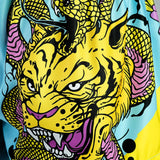 MS685 TUFF Muay Thai Shorts Tiger and Python