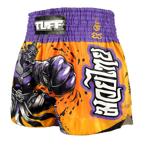 MS688 TUFF Muay Thai Shorts - The Amethyst King