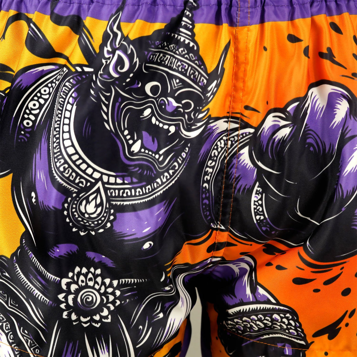 MS688 TUFF Muay Thai Shorts - The Amethyst King