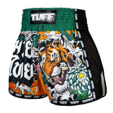 MSC105 TUFF Muaythai Shorts Retro Style Tora Mori to Kingyo