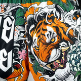 MSC105 TUFF Muaythai Shorts Retro Style Tora Mori to Kingyo