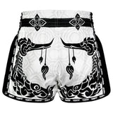 MSC108 TUFF Muaythai Shorts Retro Style The Great Hongsa