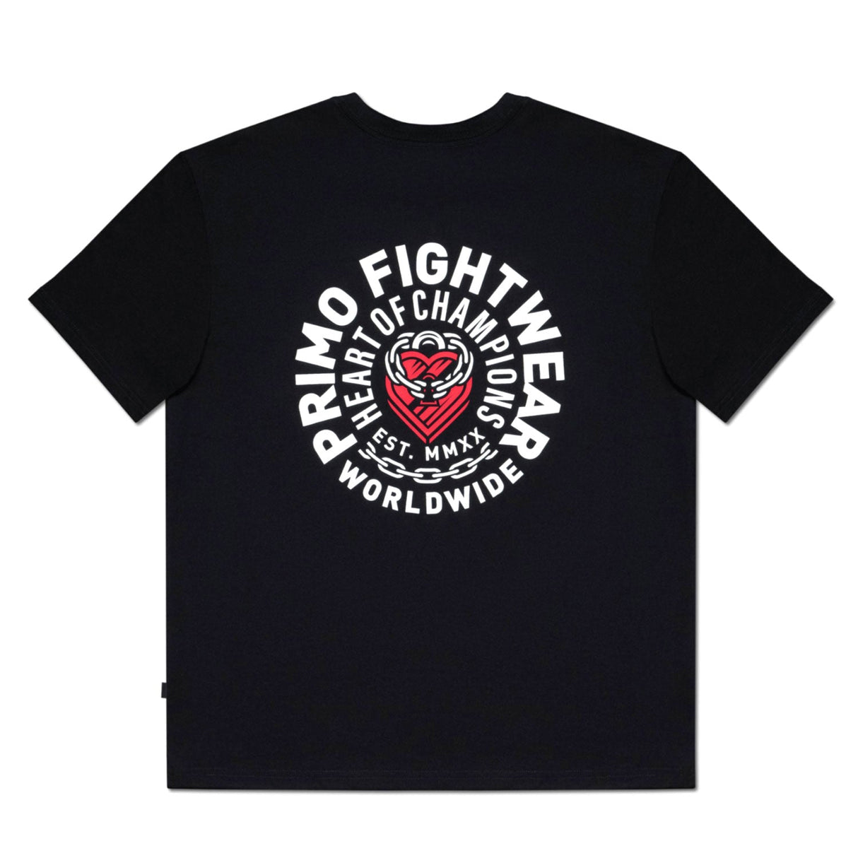 Primo T-Shirt - Heart Of Champions - Black