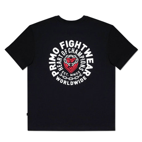 Primo T-Shirt - Heart Of Champions - Black