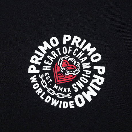 Primo T-Shirt - Heart Of Champions - Black