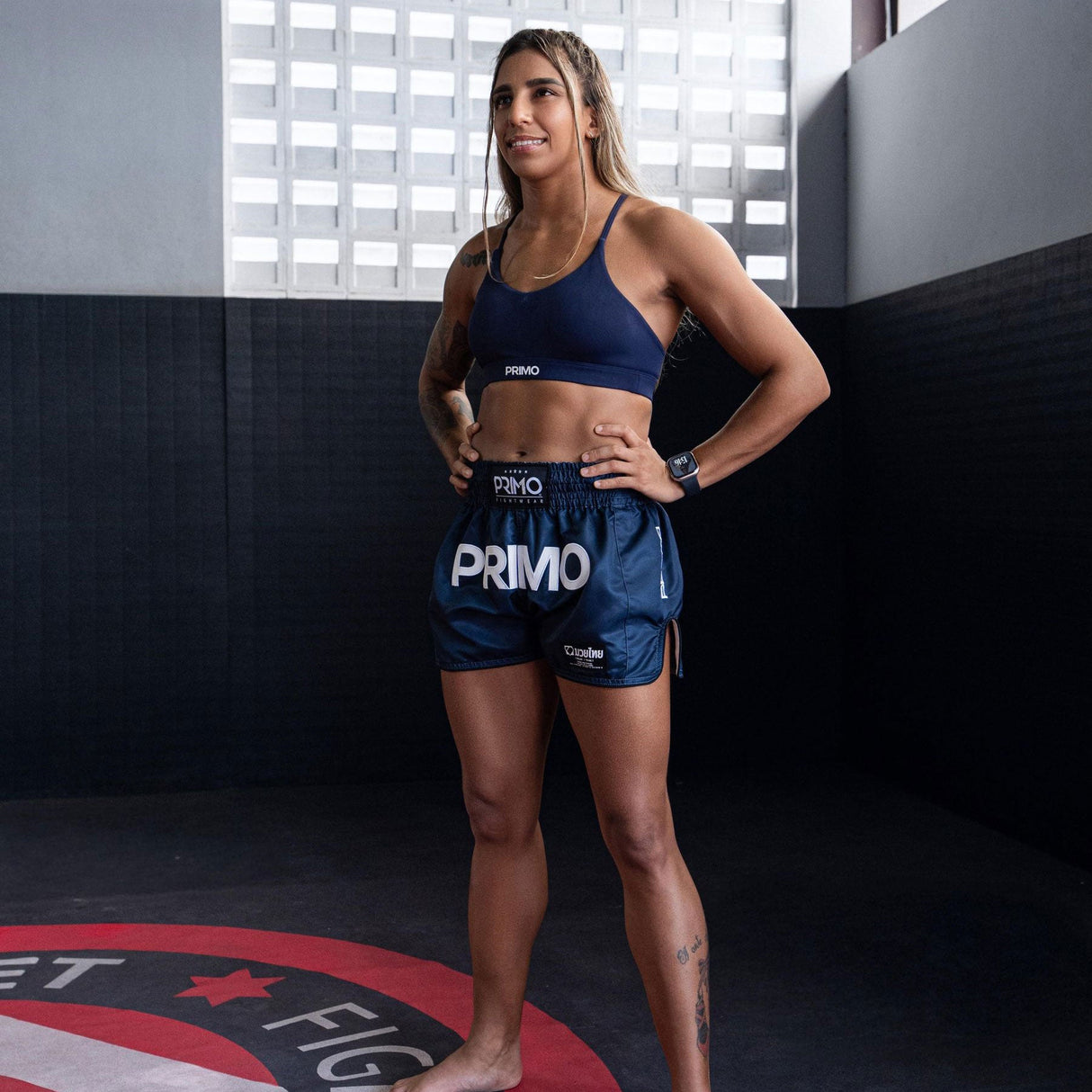 Primo Muay Thai Shorts - Mamba Series - Navy