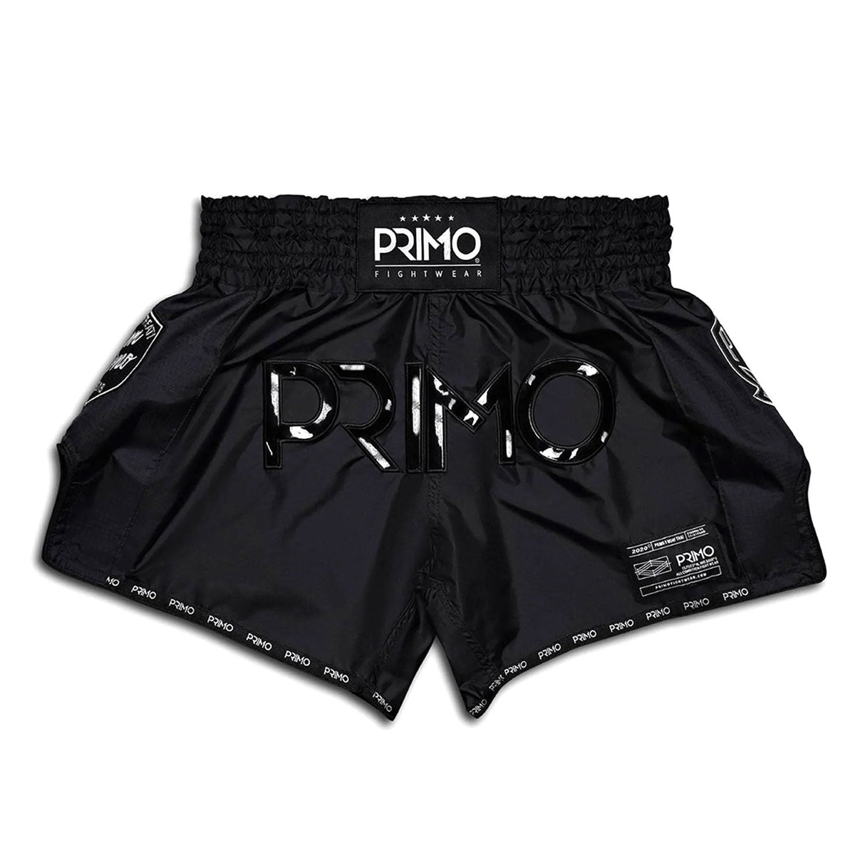 Primo Muay Thai Shorts - Super Nylon - Black Panther II