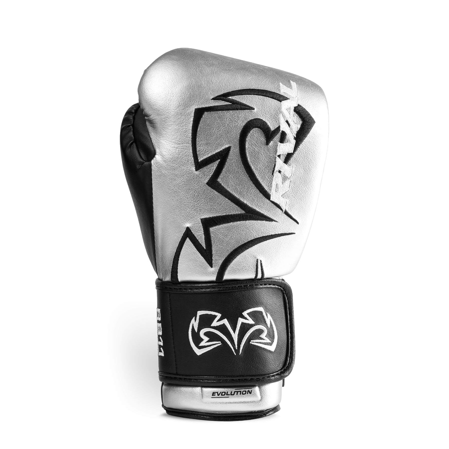 RIVAL RB11 ボクシンググローブ Lサイズ シルバー/ブラック Rival RB11 Evolution Bag Gloves Silver – Fighter's Superstore
