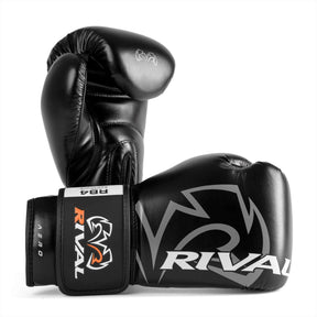 Rival RB4 Aero Bag Gloves black colour lightweight boxing gloves