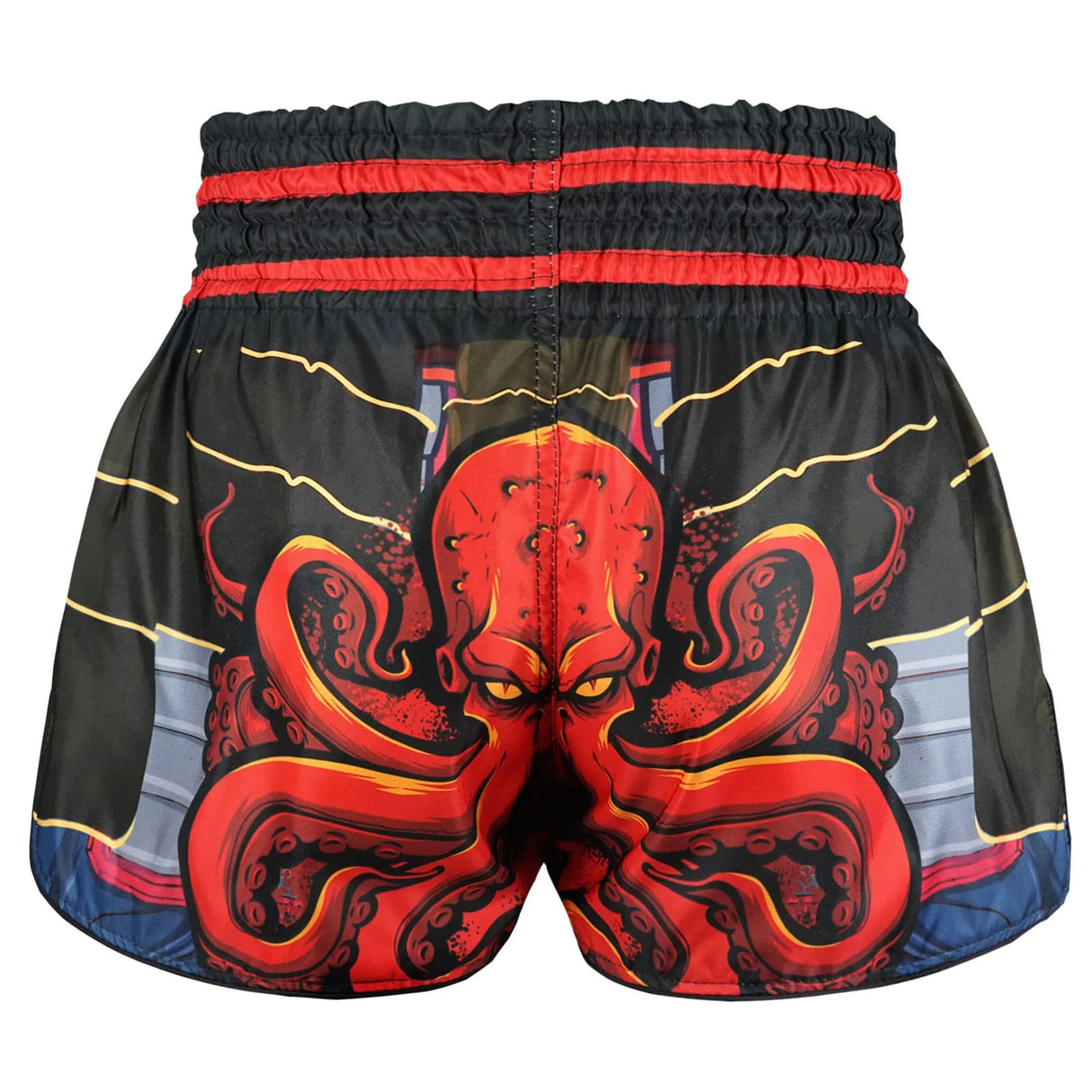 RMS101 TUFF High-Cut Retro Muaythai Shorts The Undefeated Steel Spirits