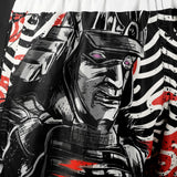 RMS102 TUFF High-Cut Retro Muaythai Shorts Waves of Bushido Elegance