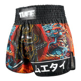 RMS103 TUFF High-Cut Retro Muaythai Shorts Seraphic Seiryu Samurai Saga
