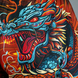 RMS103 TUFF High-Cut Retro Muaythai Shorts Seraphic Seiryu Samurai Saga