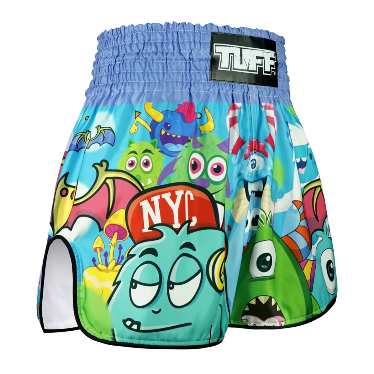 RMS104 TUFF Kids Muay Thai Shorts Party Monster