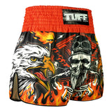 TUFF High-Cut Retro Muaythai Shorts - RMS108 - Graybeard and The Eagle