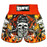 TUFF High-Cut Retro Muaythai Shorts - RMS108 - Graybeard and The Eagle