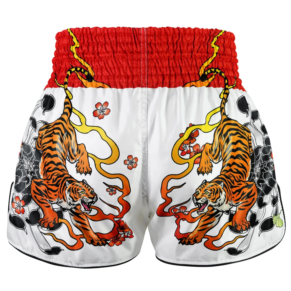 RMS110 TUFF High-Cut Retro Muaythai Shorts Tora Chikara Power of Tiger