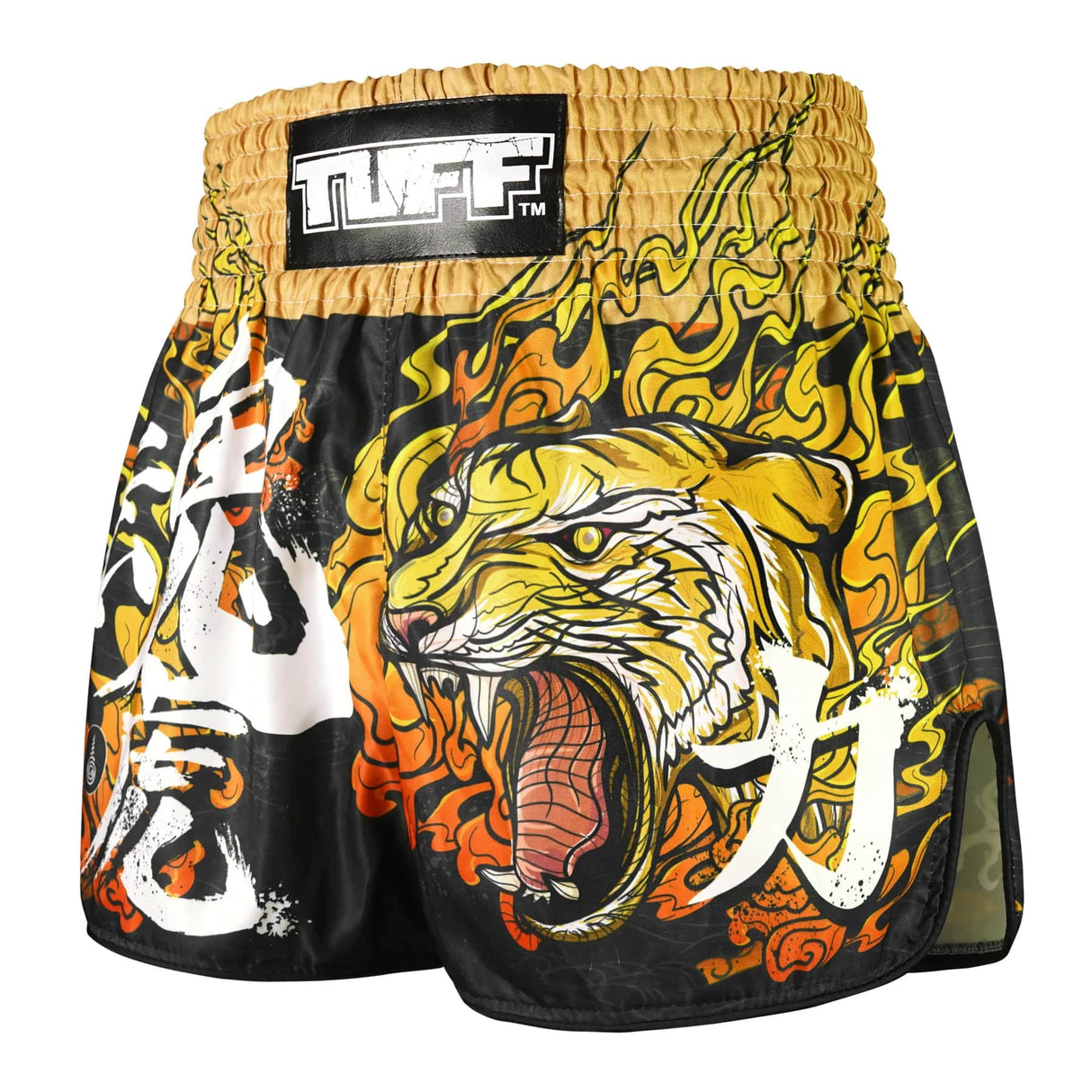 RMS111 TUFF High-Cut Retro Muaythai Shorts Tora Mazuka The True Tiger