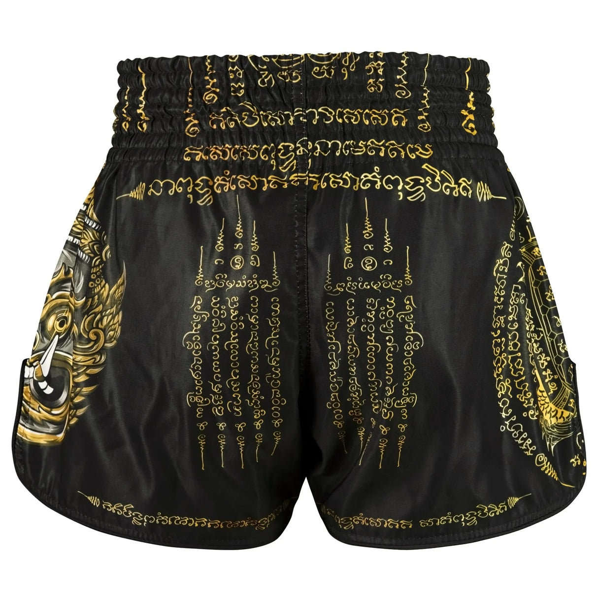 RMS116 TUFF High-Cut Retro Muaythai Shorts Yaksa Yantra