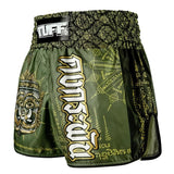 RMS117 TUFF High-Cut Retro Muaythai Shorts The Immortal Yaksa