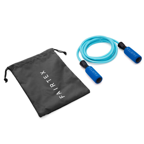 ROPE3 Fairtex Ball Bearing Skipping Rope Light Blue