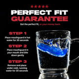 SafeJawz Extro Mouth Guard Blue Ice