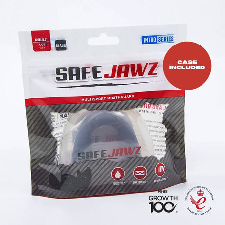 SafeJawz Intro Mouthguard Black