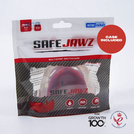 SafeJawz Intro Mouthguard Red
