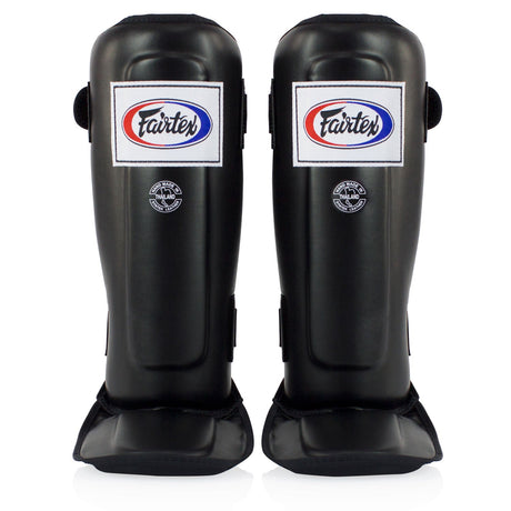 SP3 Fairtex Black Double Padded Shin Pads