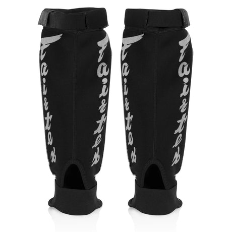 SP6 Fairtex Neoprene MMA Shin Pads Black