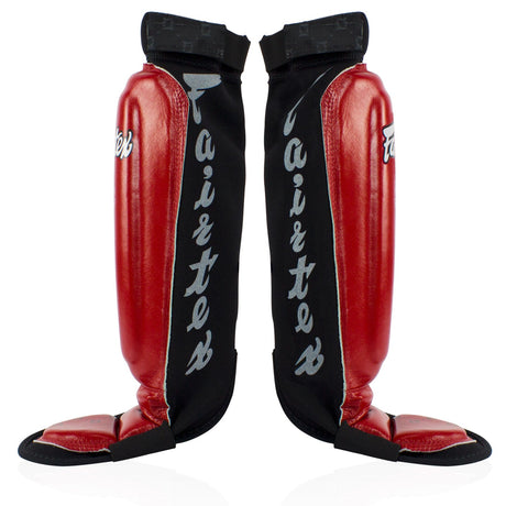 SP6 Fairtex Neoprene MMA Shin Pads Red