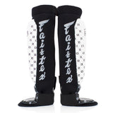 SP6 Fairtex Neoprene MMA Shin Pads White-Black
