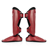 Fairtex SP9 Ultra Ergo Shin Pads Red