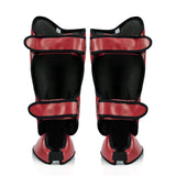 Fairtex SP9 Ultra Ergo Shin Pads Red