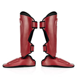 Fairtex SP9 Ultra Ergo Shin Pads - Red