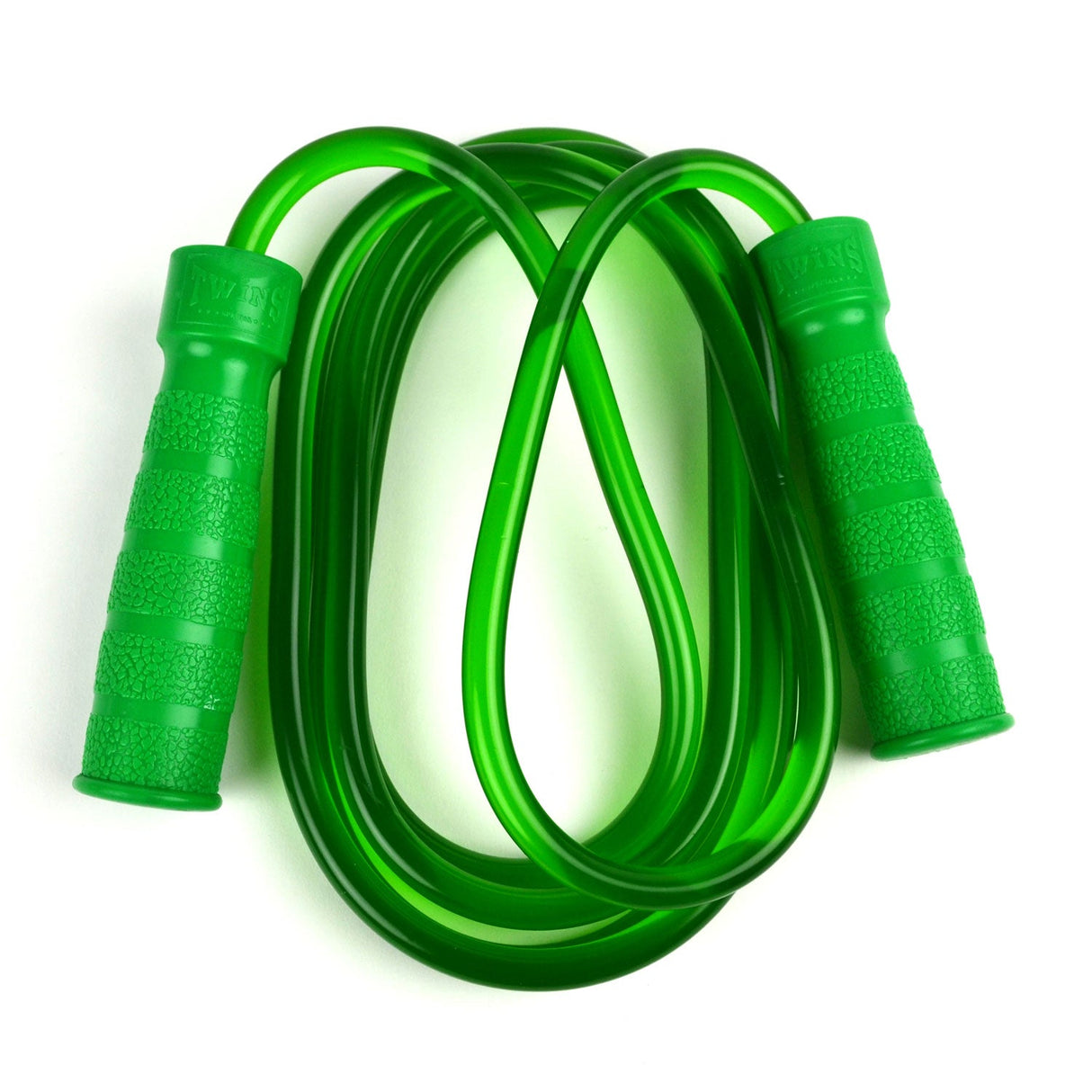 SR2 Twins Heavy Bearing Skipping Rope Green