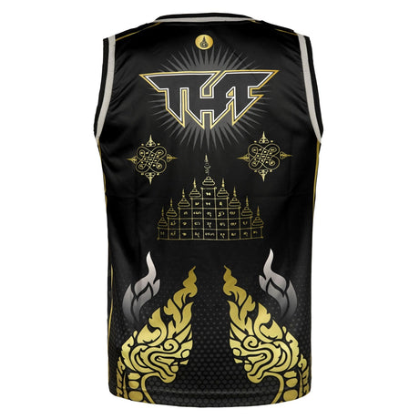 TT102 TUFF Tank Top Thai King Of Naga Black