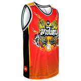 TUFF Tank Top - TT104 - Red Chinese Dragon and Tiger