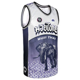 TT106 TUFF Tank Top War Elephant Grey-Blue