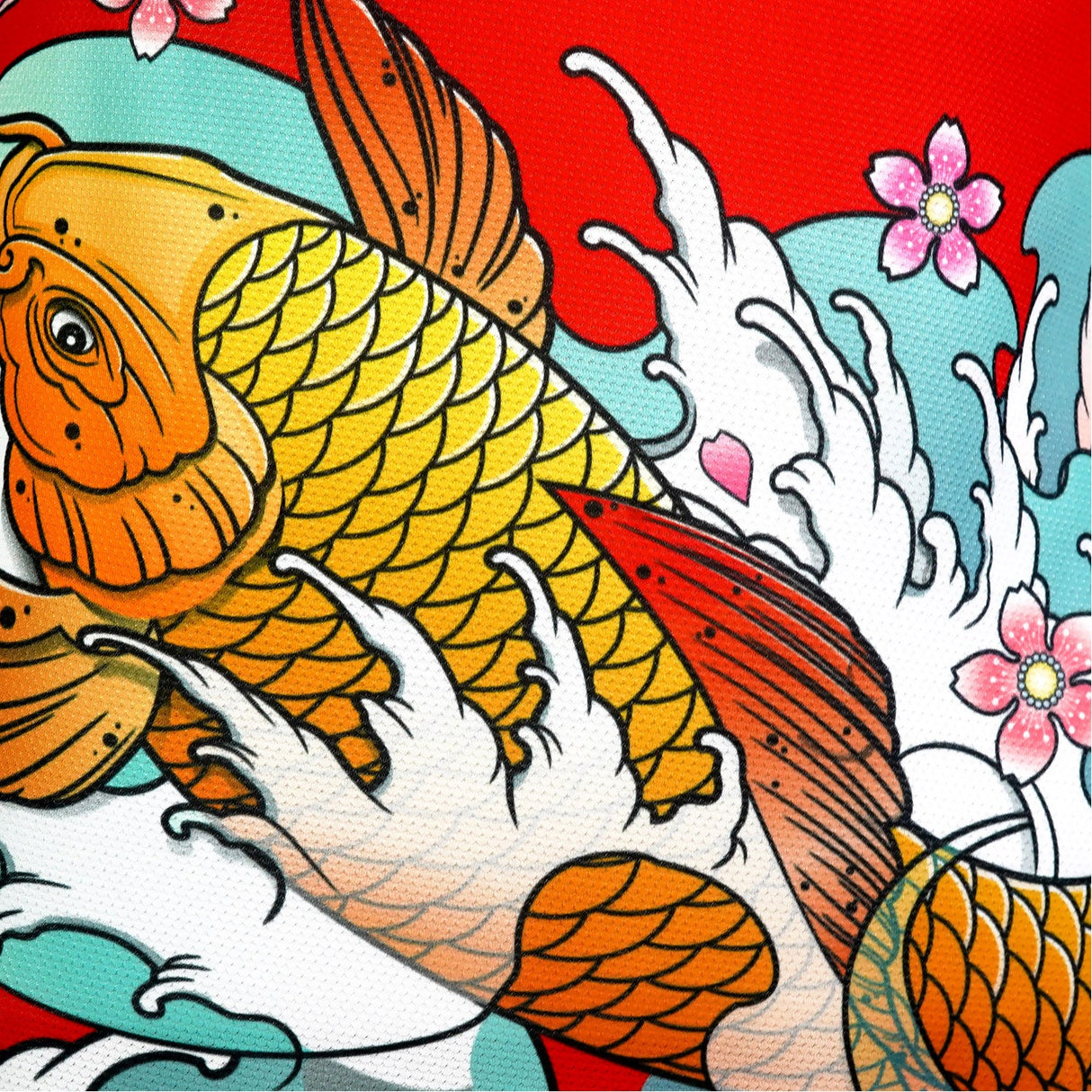 TT109 TUFF Tank Top Japanese Koi Fish