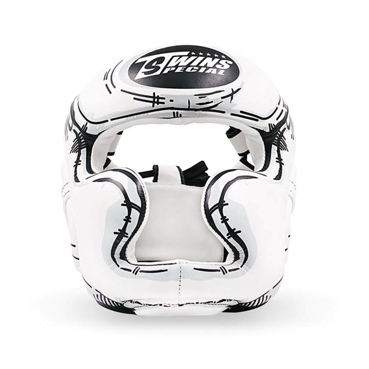 Twins FHGL3-66 Leather Sparring Headguard Comic