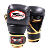 Twins Special GGL14 MMA Sparring Gloves - Black-Gold