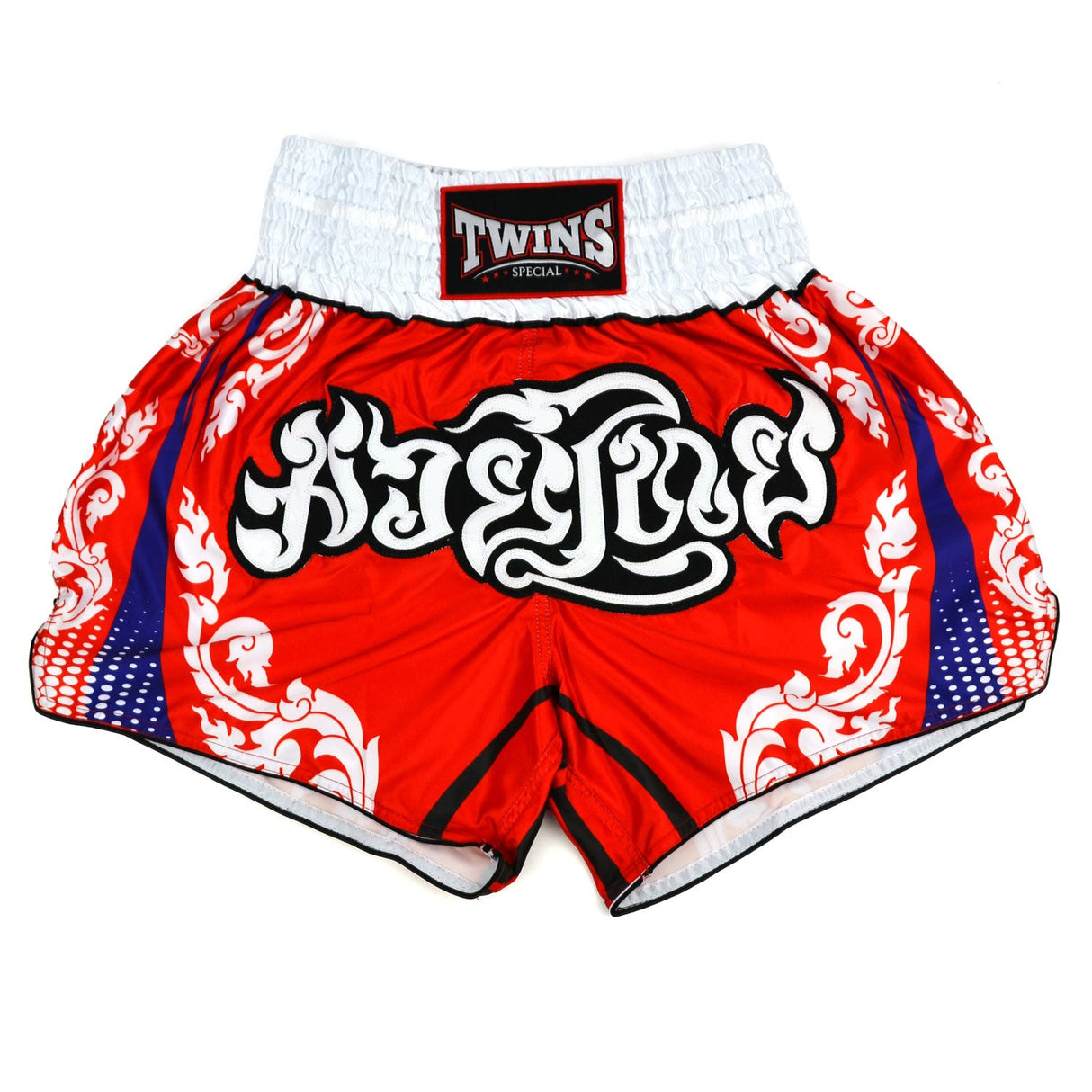 Twins Special Muaythai Shorts - LAITHAI Red