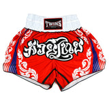 Twins Special Muaythai Shorts - LAITHAI Red