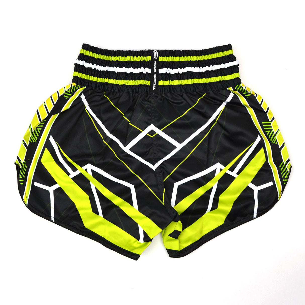 Twins Special Muaythai Shorts - RACING Black-Green