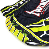 Twins Special Muaythai Shorts - RACING Black-Green