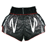 Twins Special Muaythai Shorts - RUSTY Black