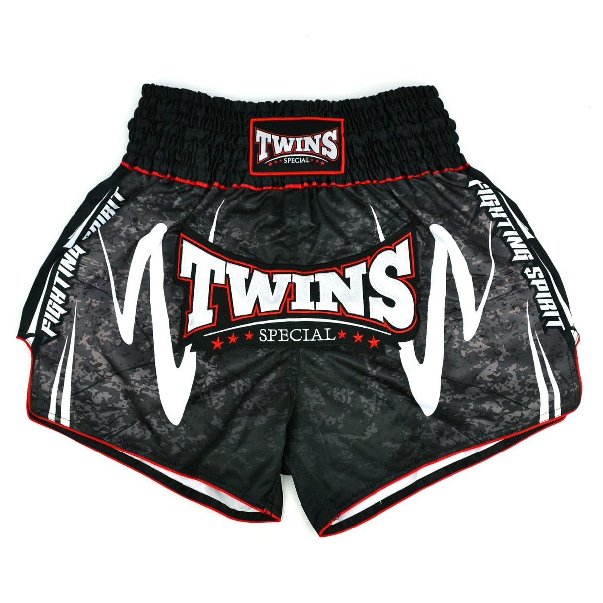 Twins Special Muaythai Shorts - RUSTY Black